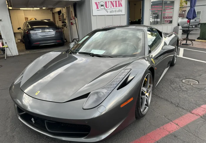 A supercar that had Ceramic Coating Applied by Younik Auto Detailing